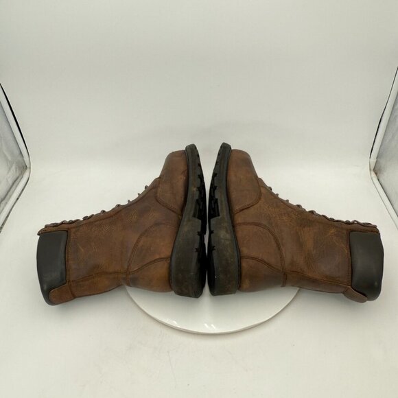 Wolverine McKay Men Sz 11.5 EW W05680 Dark Brown Leather Steel Toe Boot - Picture 5 of 14